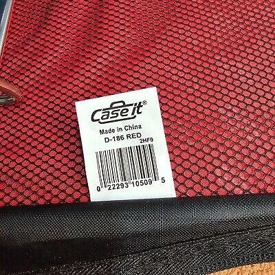 ブランドのギフト Case-it King Sized Zip Tab 4inch D-ring ZIPPER Binder With 国文学研究