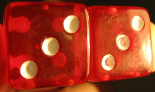 VINTAGE RENO NEVADA SOUVENIR DICE TRANSLUCENT RED SOUVENIR DICE RENO NEVADA - Picture 9 of 12