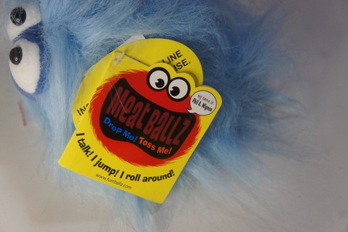 3 - Vintage Furr Ballz Fleisch Haare Space Ballz Slammer Spielzeug - WIE BESEHEN - FUNKTIONIERT NICHT - Bild 10 von 18