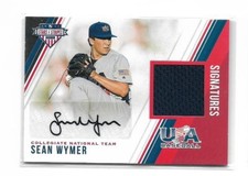 Sean Wymer 2018 Panini Stars & Stripes auto/jersey (black) #d 225 / 299  TORONTO