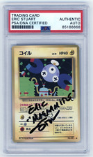 PSA Signed Eric Stuart Magnemite 081 Vending Series Japanese