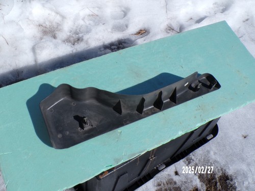 2003 - 2006 GMC,CHEV crew cab rear seat lower trim,gray - Picture 3 of 3