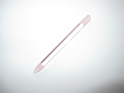 STICK MANICURE IN VETRO BREVETTATO & SPINSER CUTICOLE in VETRO ROSA di BLAZEK - NUOVO! - Foto 5 di 5