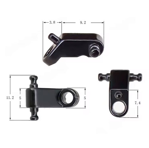 Chrome Guitar String Tree Retainer Guide for Fender Strat Tele - Picture 5 of 5
