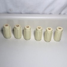 Vtg Clairol Kindness 20- Set of 6 Large 1  width Replacement Hot Rollers