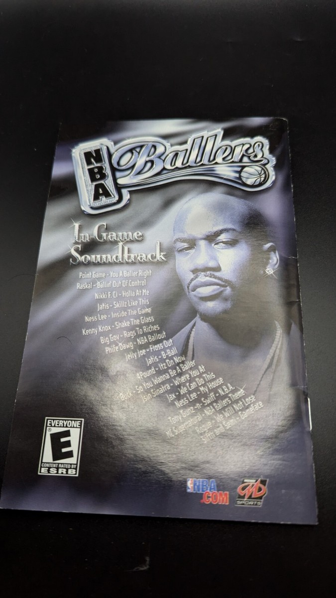 NBA Ballers Platinum Hits XBOX Rare Grail Collector's