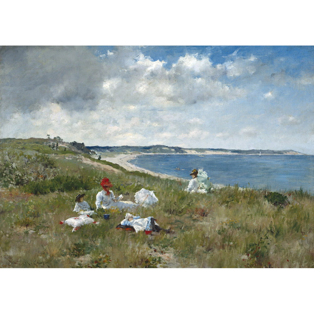 Idle Hours - W M Chase Print