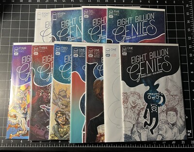 EIGHT BILLION GENIES #1-8 ALL 1ST PRINTS & EXTRA #1 LCSD 3RD/4TH PRINT Amazon TV
