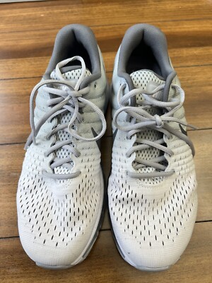 Nike Air Max 2017 Reflective Wolf Grey Running 849559-101 Men's Size 