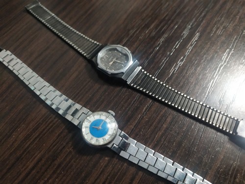 watches Women's Mechanical wristwatch Chaika/Zarya USSR RARE Soviet Vintage - Picture 3 of 16