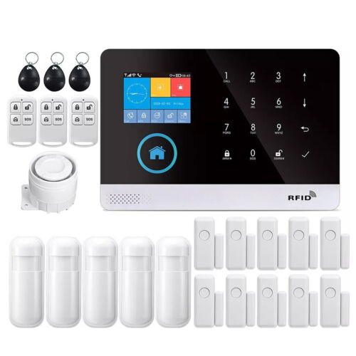Wirless Intelligent Burglar Home Security Alarm System 433MHz GSM App Control - Picture 2 of 17