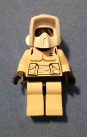 X3 LEGO STAR WARS Scout Trooper Minifigure Lot Of 3 sw0005a from set 8038 - Rare