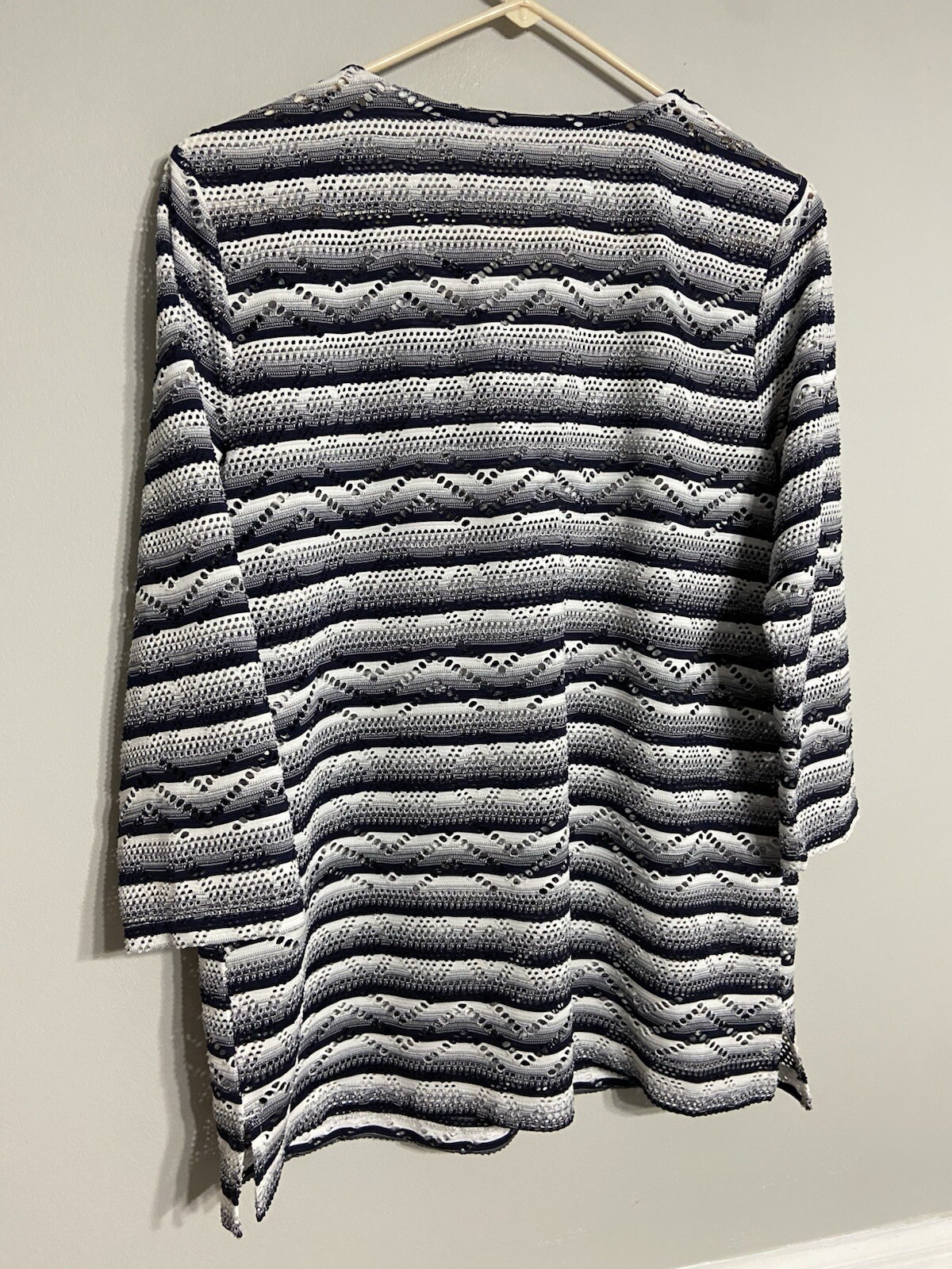 Chicos Size 1 Multicolor Patterned Top womens med… - image 3