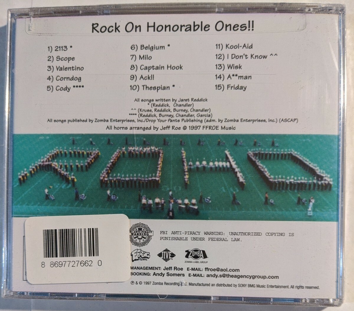 Bowling For Soup Rock On Honorable Ones!! Ffroe Records