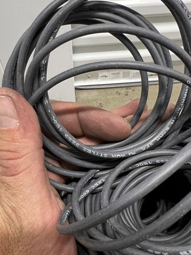 20-10 CU AWM 3505/CL1503 AWM I A XLP 150C 600V BLACK 500' #14 Lead Wire - Bild 5 von 6