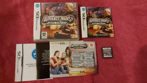 Nintendo ds advance wars dark conflict complete