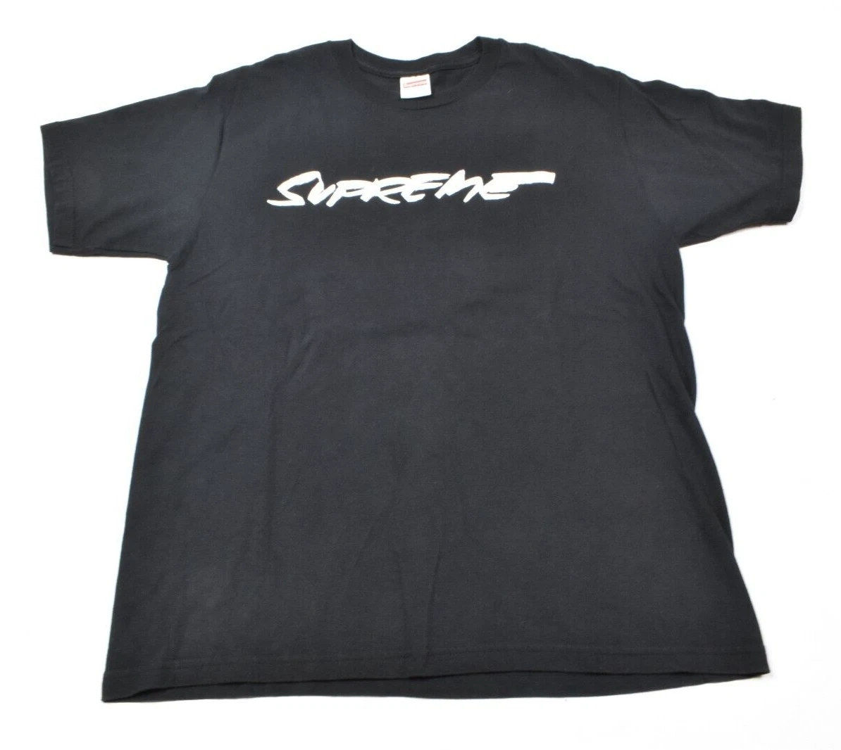Chemise homme Supreme Futura Logo Just for All noire moyenne manches courtes coton