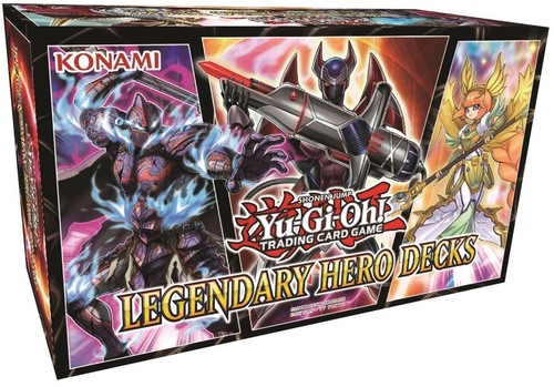 Legendary Hero Decks - LEHD - Includes 3 x Yu-Gi-Oh Decks - Sealed - Photo 1/4