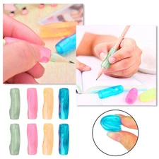 Ergonomic Writing Cover For Pens Silicone Pen Grips Grip Holder Pencil Grips