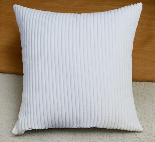 Cushion Covers Plain Corduroy Cord Jumbo Super Soft 16x16" / 40x40cm Pillow Case - Picture 24 of 183
