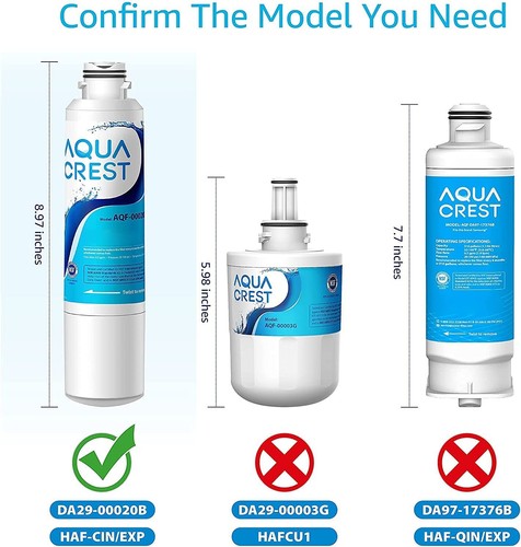 (1-6PACK) DA29-00020B Replacement for Samsung HAF-CIN/EXP fridge water filter - Picture 10 of 49