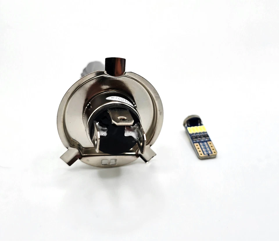 🌟Bombillas LED ultra altas/bajas para KTM 625 SMC y 640 LC4 1998-2004 AC/DC ⬆️Visibilidad Foto 2 de 4