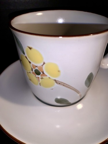 2 tazas y platillos Hello Spring de gres Noritake - Imagen 3 de 19