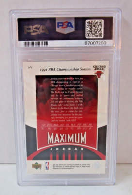 Michael Jordan 1999 Upper Deck HoloGrFX Maximum Jordan #MJ1