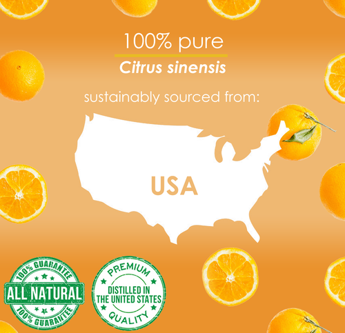 Orange 5X Essential Oil - 8 fl oz - Aluminum Bottle w/ Locking Cap - GreenHealth - Picture 7 of 8