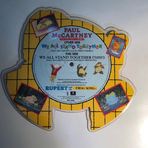 Paul McCartney / We All Stand Together / Original 1984 Picture Disc 45 / NM+ - Picture 4 of 6