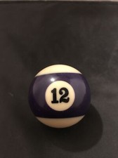 Billiard Pool Ball - Replacement 12 Vintage