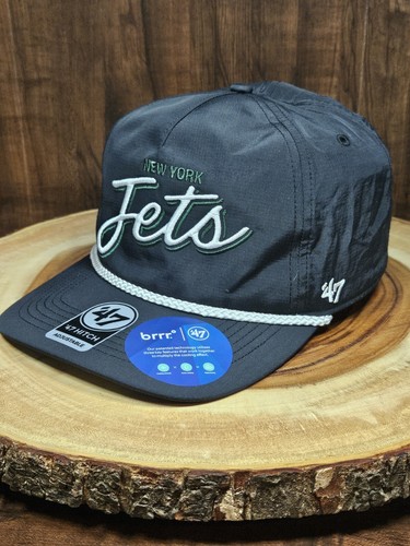 New York Jets 47 Brand Brrr Golfer Rope SnapBack Adjustable Hat Cap NFL Football - Picture 8 of 11