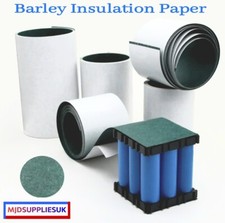 Barley Paper Battery Pack Insulation Fish Paper Heat Resistant Adhesive Tape UK