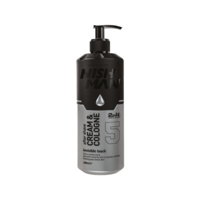 Nishman After Shave Cream & Cologne 2 in 1 05 Invisible Touch 400ml