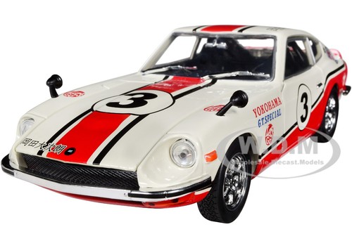 1970 NISSAN FAIRLADY Z 432 RHD #3 "YOKOHAMA GT SPECIAL" 1/24 BY M2 40300-106 B - Picture 2 of 7