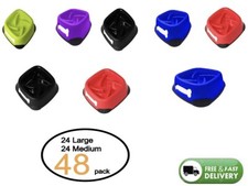 Bulk 48 Slow Feeder Dog Bowls Large, Anti-Choke, Anti-Slip, Colorful