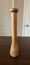 Antique Wooden Textile Spool Vintage MCM