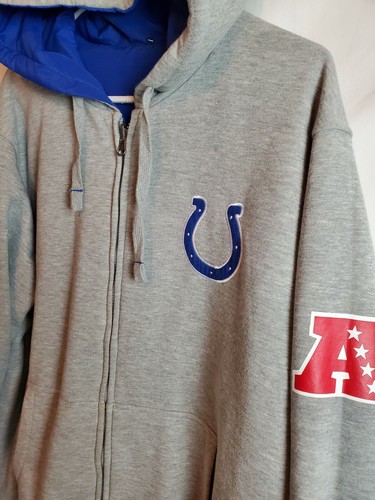 Chaqueta reversible con capucha G-III NFL Indianapolis Colts para hombre talla XXL - Imagen 7 de 9