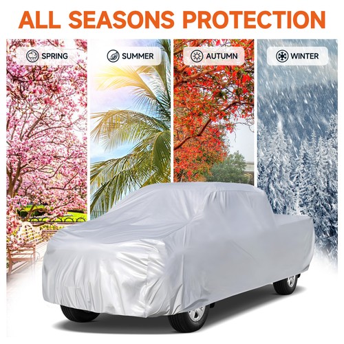 XXL Pickup Truck Car Cover Outdoor Dust UV Protector Universal Fit up to 270inch - Picture 8 of 13