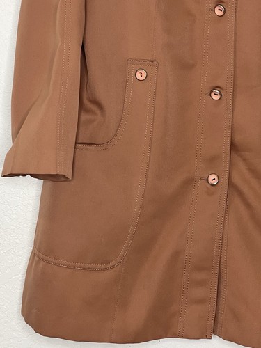 VTG Forecaster Of Boston Flannel Lined Coat Sz 9/10 Lining Zip Out 70’s Or Prior - Picture 2 of 12