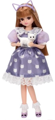 Japan Takara Tomy Licca chan Dress LW-16 Neko-chan Daisuki Dress-up New
