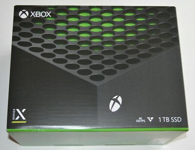 Microsoft Xbox Series X Console 1TB Black Same Day Shipping