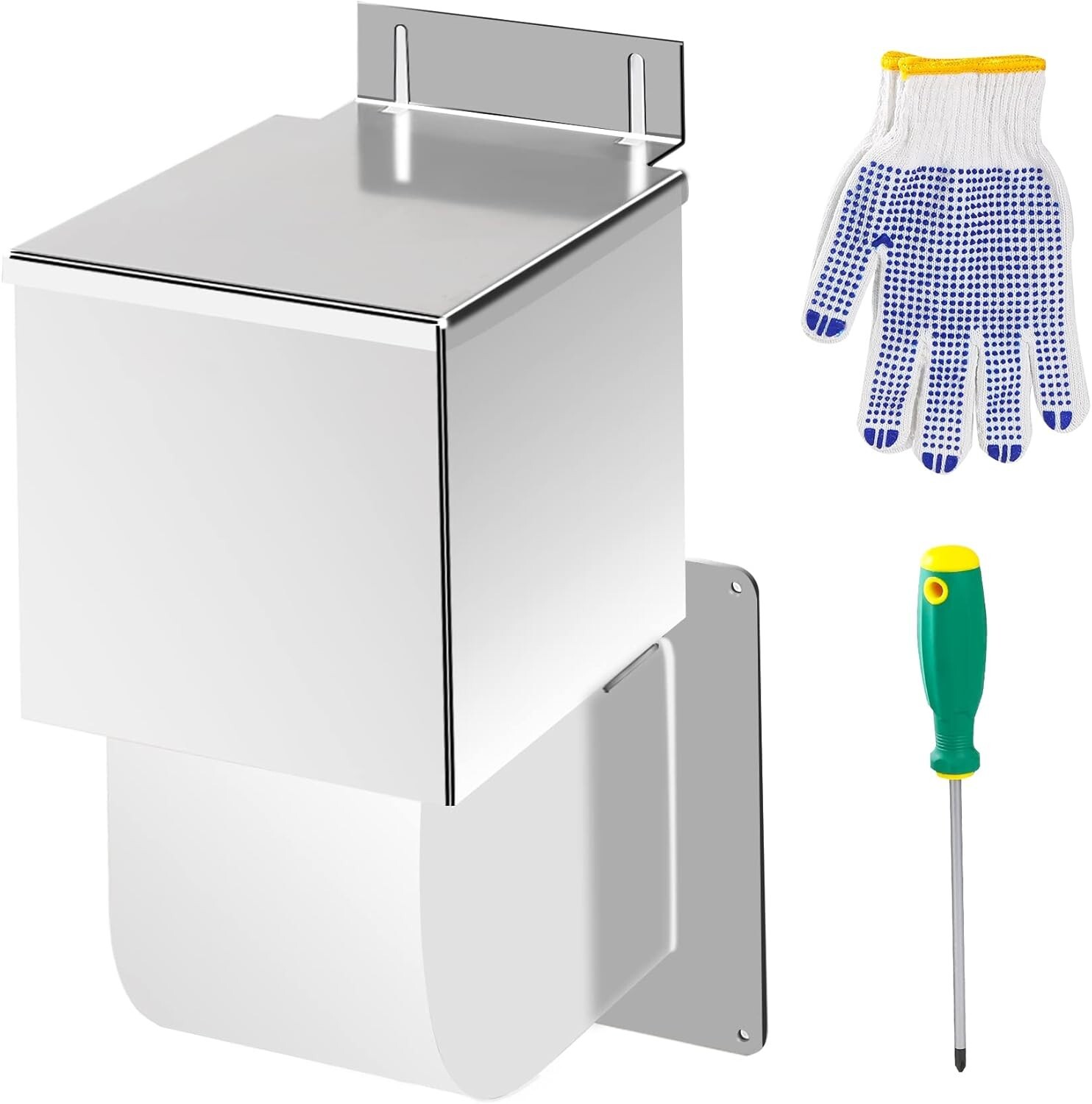 Professional Outdoor Dryer Vent Seal with Backflow Prevention - Fits 4