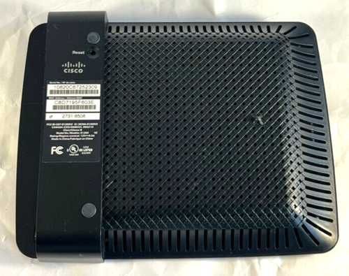 Cisco Linksys E1200 Wireless Router 4 Ports with Power Cord and Ethernet Cable - Picture 3 of 8