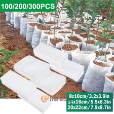 Bolsas para cultivo de plantas, bolsas de tela no tejida biodegradables, bolsas