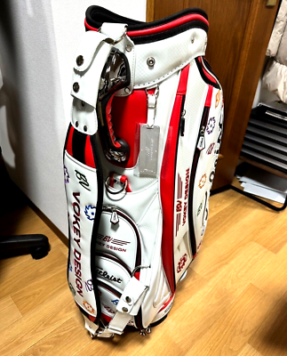 Titleist Vokey Design ゴルフバッグ Titleist Caddie Bag VOKEY Design Limited Edition White 9.5