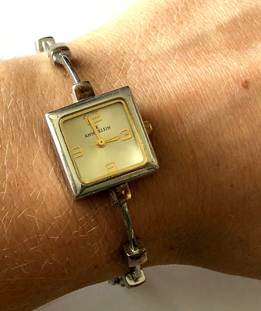 Anne Klein Diamond AK1018 電池交換済　稼動中! Anne Klein Diamond AK1018 電池交換済 稼動中! - メルカリ
