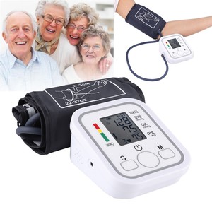 Upper-Arm-Digital-LCD-Blood-Pressure-Pulse-Monitor-Health-Care-Sphygmomanometer