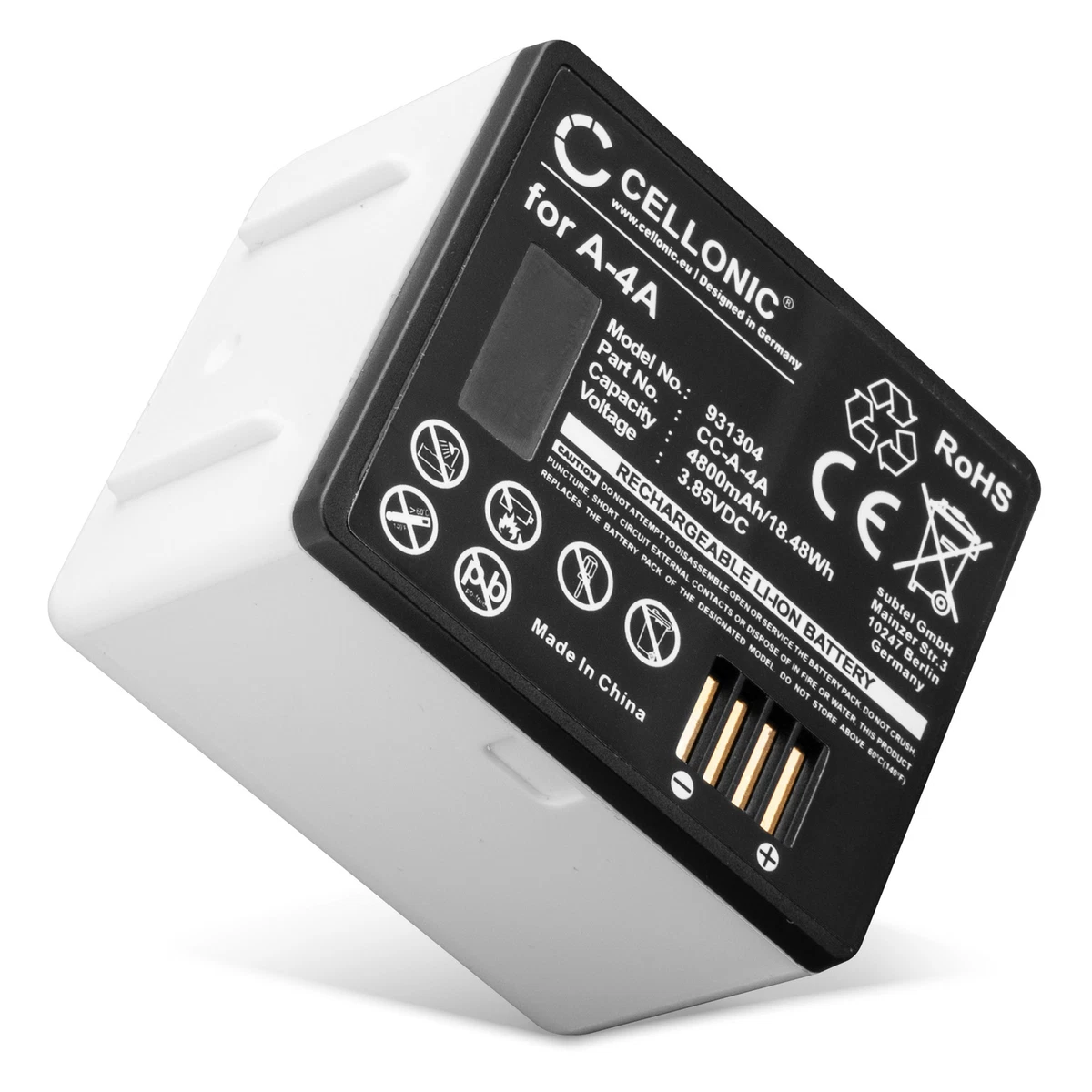 Battery for Arlo VMA5400 Ultra 2 Pro 4 Ultra Pro 3 Ultra 4K 4800mAh
