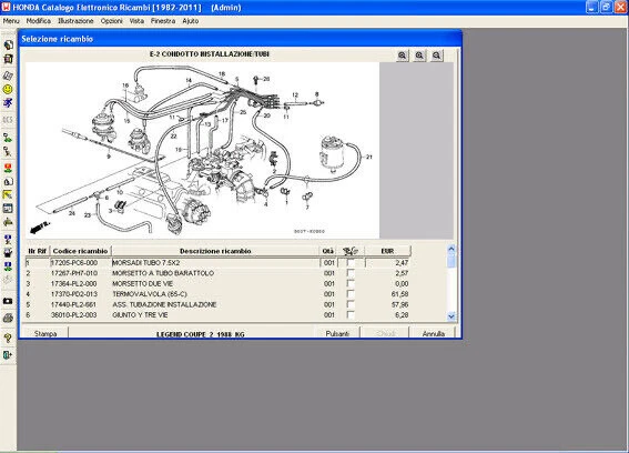 Catálogo De Repuestos De Coches Honda EPC 2011 En CD - Imagen 4 de 4
